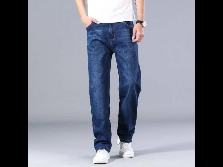 vacationgrabs-mens-straight-leg-loose-jeans-classic-style-stretch-baggy-pants-193-blue-33-1