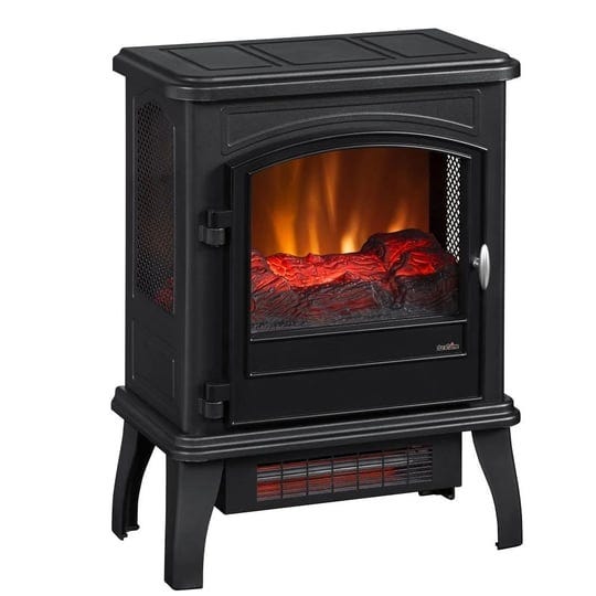 duraflame-infrared-quartz-electric-fireplace-stove-heater-black-1