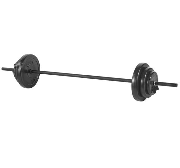 pithage-barbell-weight-bar-set-adjustable-weights-lifting-45-lbs-deadlift-fitness-exercise-home-gym-1