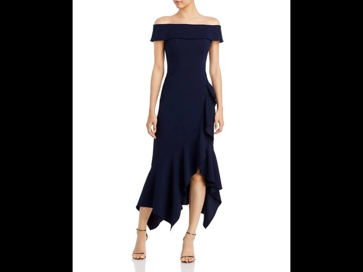 aqua-off-the-shoulder-midi-dress-womens-size-0-blue-1