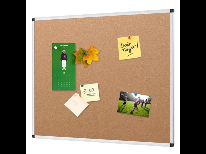 viz-pro-cork-notice-board-48-x-36-inches-silver-aluminium-frame-1