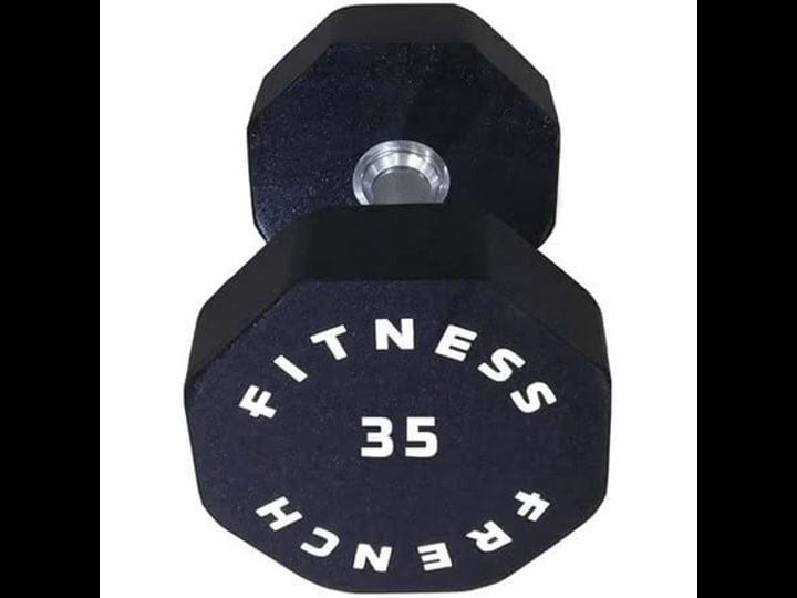 french-fitness-urethane-8-sided-hex-dumbbell-35-lbs-single-new-1