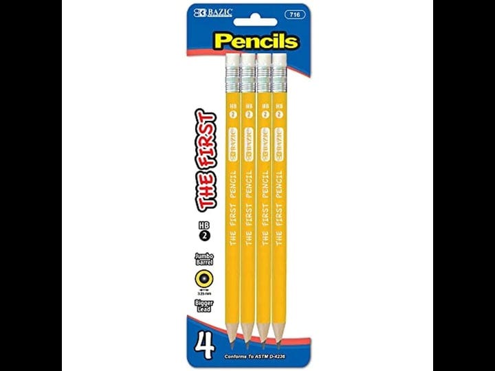 bazic-2-the-first-jumbo-premium-yellow-pencil-4-pack-1