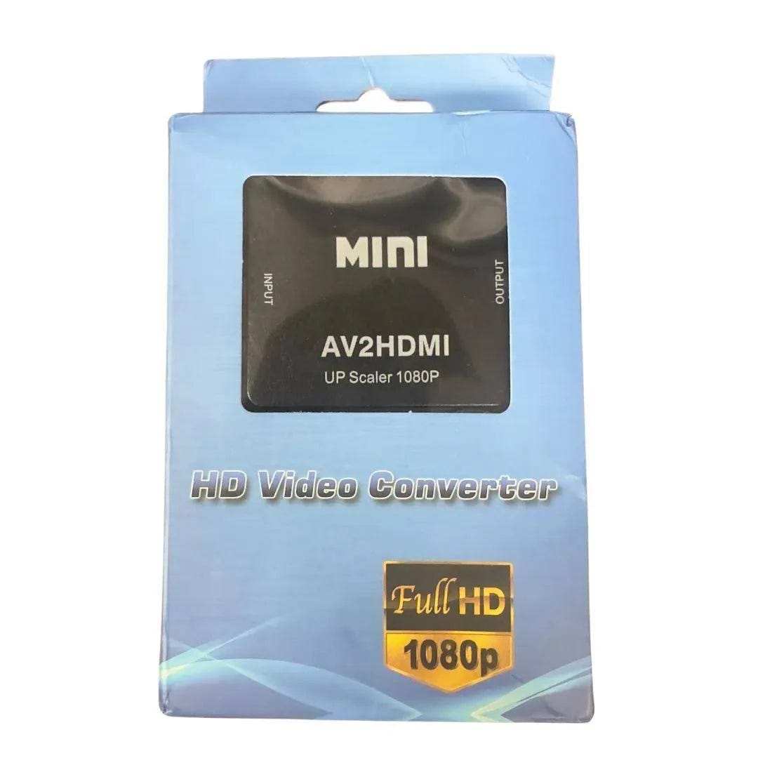 Mini AV to HDMI Converter for TV, DVD, VCR, Game Consoles | Image