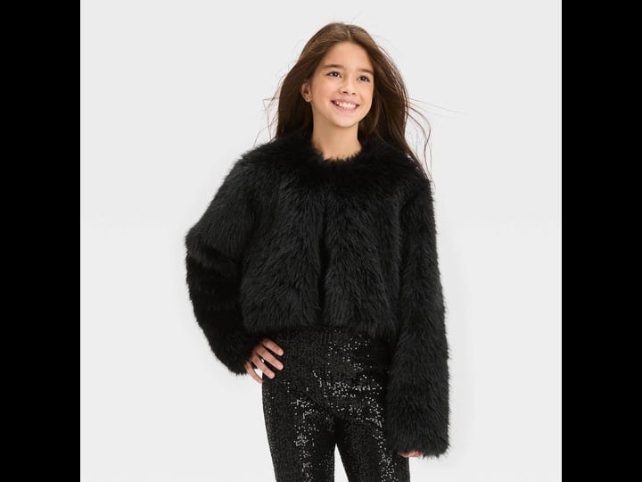 girls-faux-fur-cropped-jacket-art-class-black-l-1