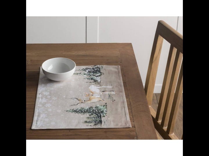 maison-d-hermine-deer-in-the-woods-100-cotton-set-of-4-placemats-for-dining-table-kitchen-wedding-ev-1