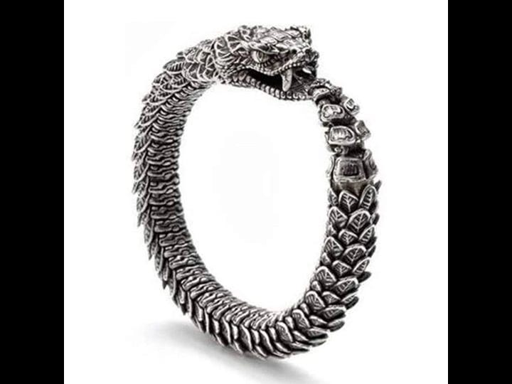 dans-collectibles-and-more-ouroboros-snake-serpent-ring-silver-eating-tail-mayan-cobra-stainless-ste-1