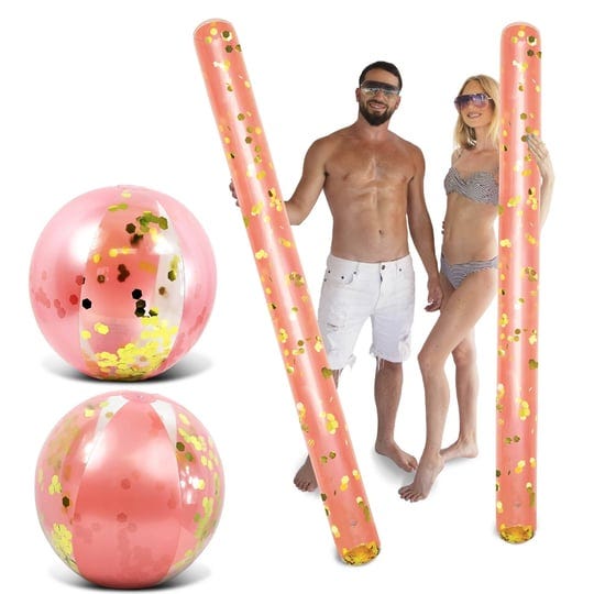 poza-rose-gold-inflatable-beach-balls-and-giant-pool-noodles-4-pack-74-x-6-x-6-inches-pink-1