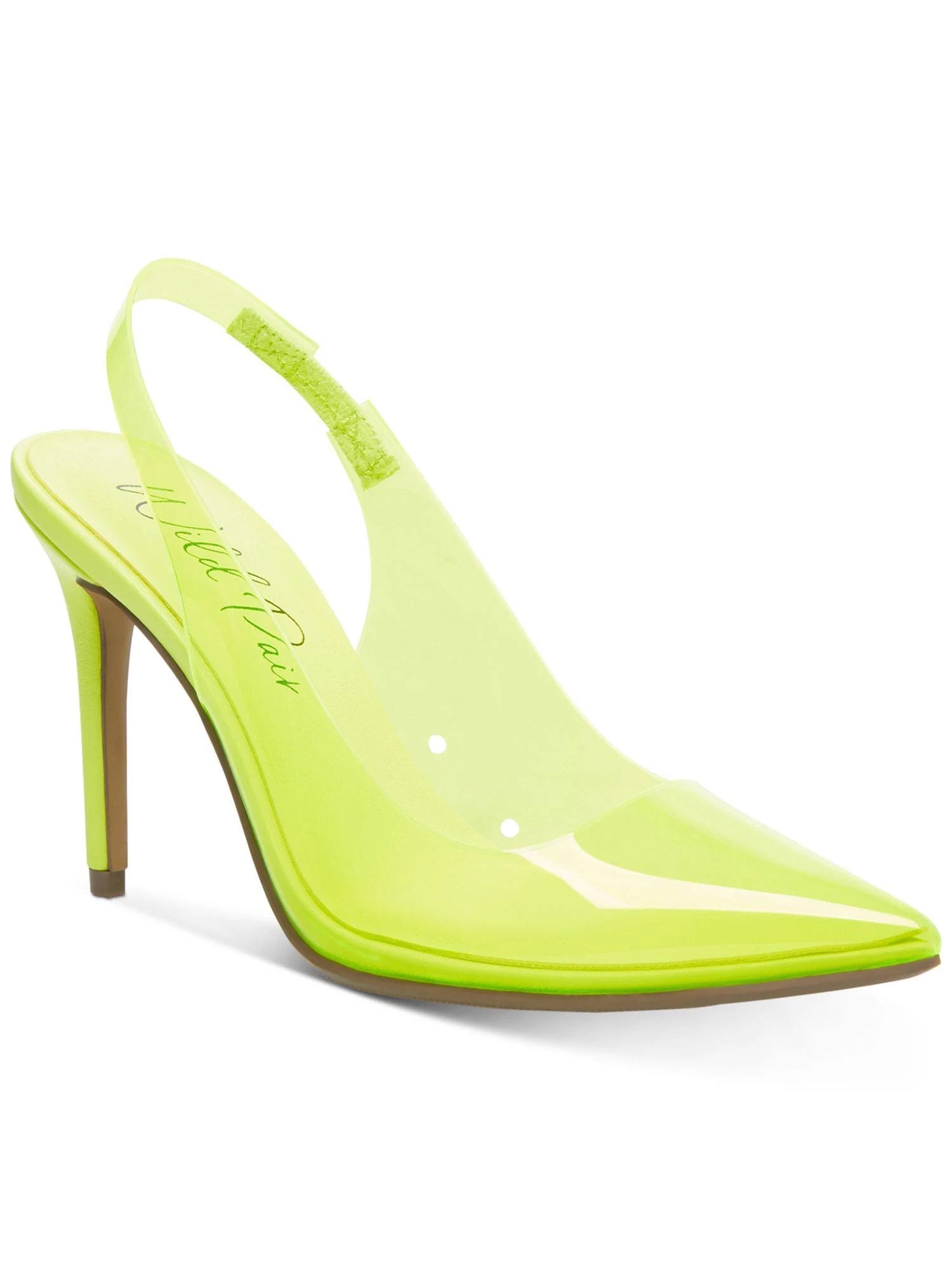 Vibrant Lime Stiletto Pumps from Wild Pair for Dressy Occasions | Image