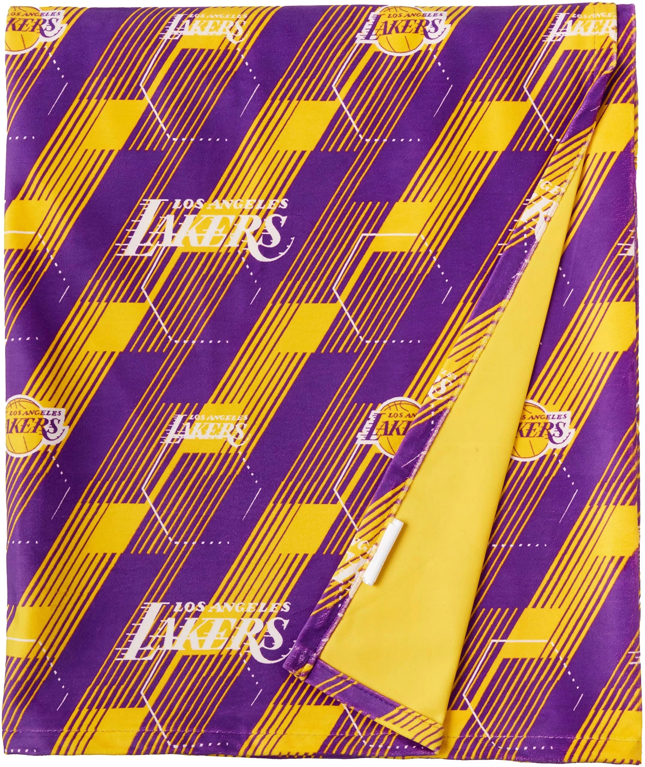 Los Angeles Lakers Hex Stripe Picnic Blanket | Image