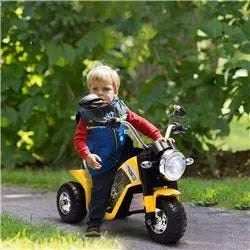 Fun Electric Motorcycle for Kids with Adjustable Height and Non-Slip Grips | Image