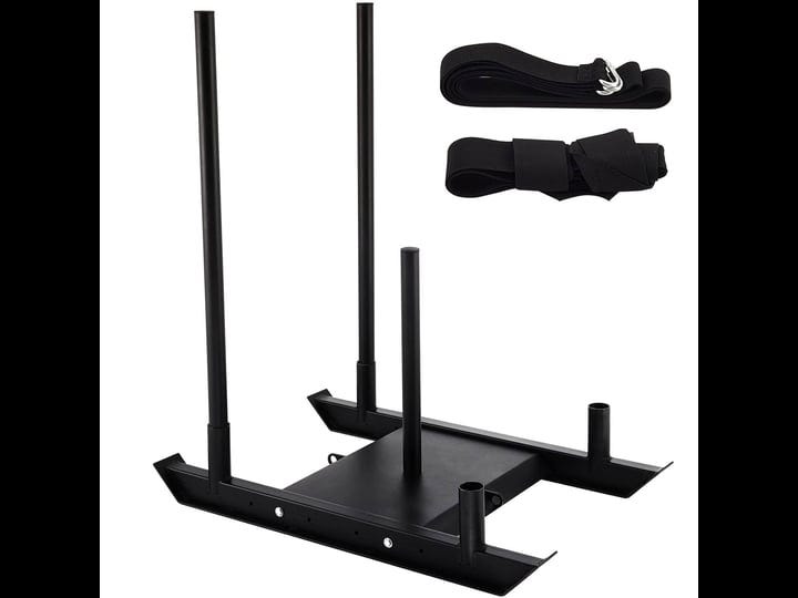 vevor-fitness-sled-500-lbs-capacity-weight-training-sled-premium-iron-with-black-powder-coat-speed-t-1