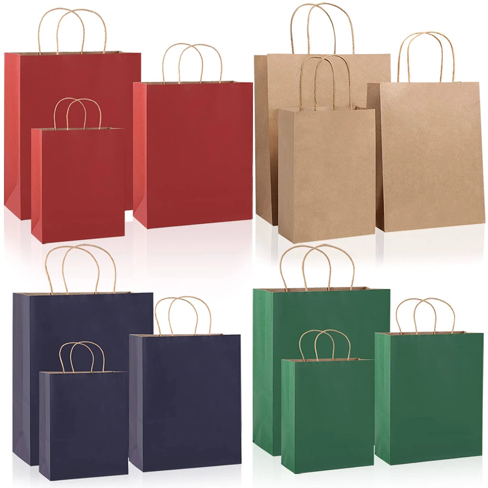 Qutienwa Luxury Extra Thick Paper Gift Bags | Image