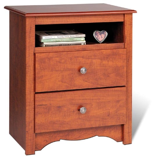 prepac-monterey-2-drawer-nightstand-with-open-shelf-cherry-1