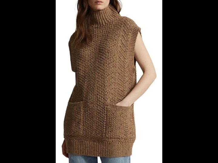 polo-ralph-lauren-womens-wool-blend-sweater-vest-brown-size-small-1