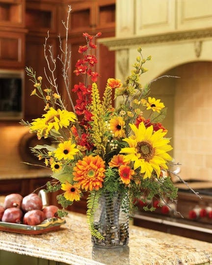 sunflower-gerbera-daisy-delphinium-silk-flower-arrangement-1