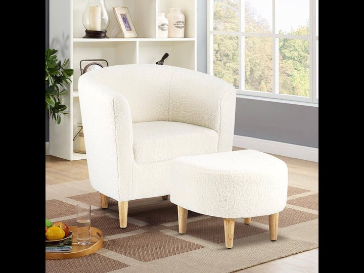 dazone-accent-chair-sherpa-chair-white-fluffy-chair-teddy-barrel-chair-with-ottoman-comfy-armchair-f-1
