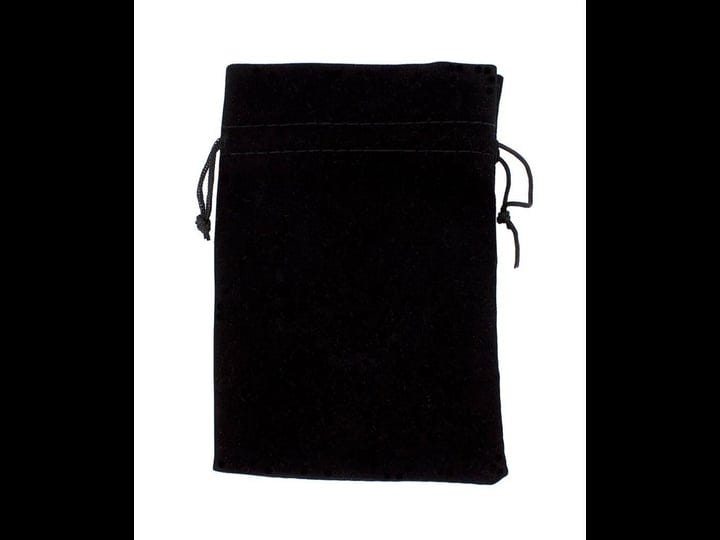 large-7in-x-5in-plain-black-velour-pouch-with-drawstring-1