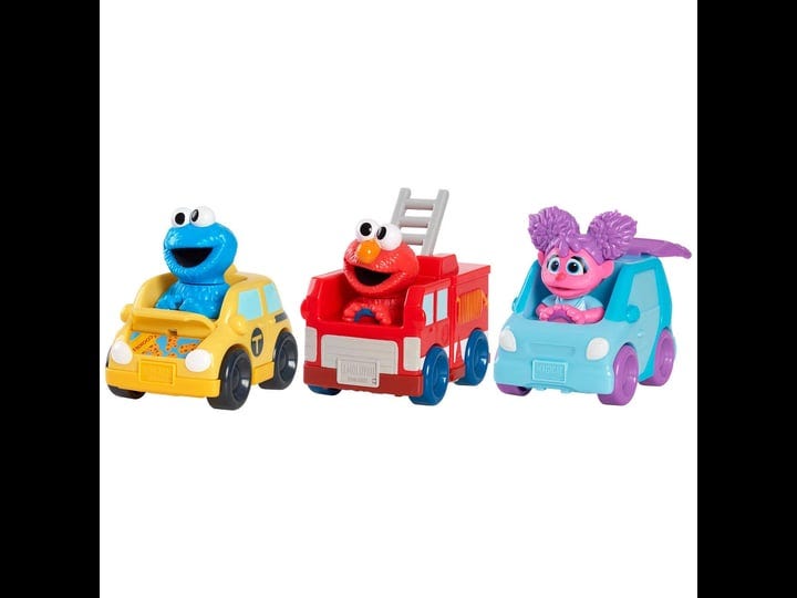 sesame-street-twist-and-pop-wheelies-3-pack-preschool-toy-vehicles-officially-licensed-kids-toys-for-1
