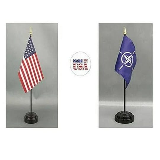 made-in-the-usa-1-american-and-1-nato-rayon-4-inchx6-inch-miniature-office-desk-little-hand-waving-t-1