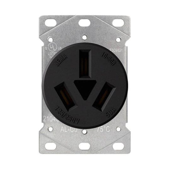 elegrp-50-amp-125-250v-nema-10-50r-flush-mount-power-outlet-straight-blade-range-and-dryer-outlet-no-1