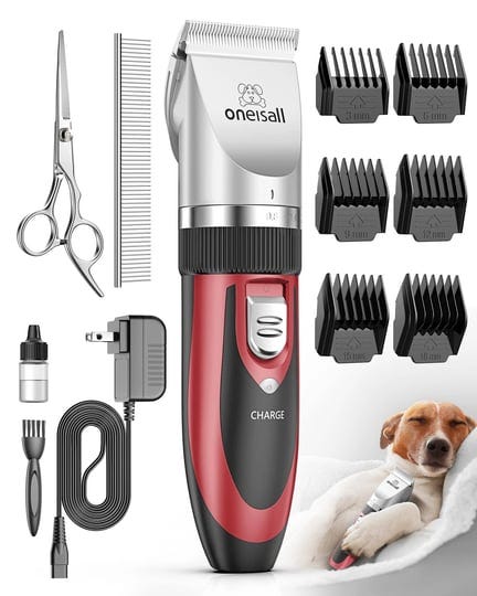 oneisall-dog-shaver-clippers-low-noise-rechargeable-cordless-electric-quiet-hair-clippers-set-for-do-1