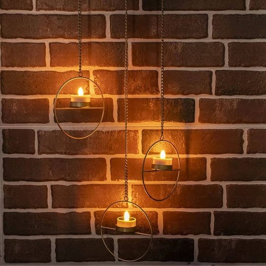 solar-lanterns-outdoor-hanging-lights-golden-metal-candle-holder-with-solar-tea-lights-outdoor-water-1