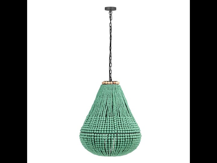 tov-furniture-palani-green-wooden-bead-chandelier-1