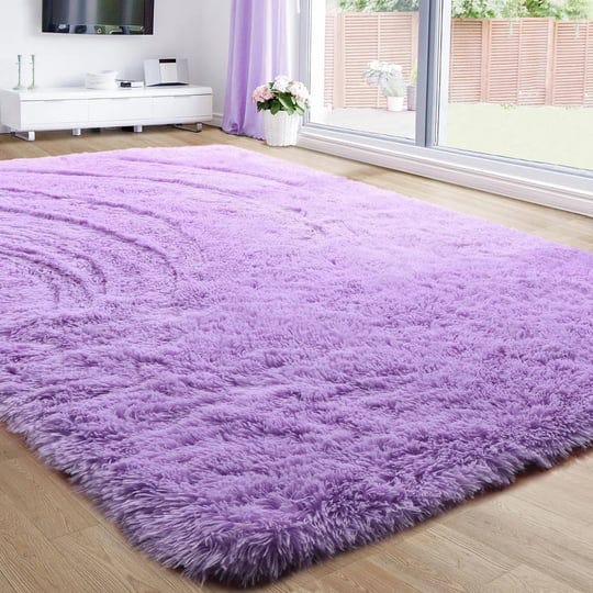 amdrebio-purple-area-rug-for-bedroom4x6-fluffy-shag-rug-for-living-room-furry-carpet-for-kids-room-s-1