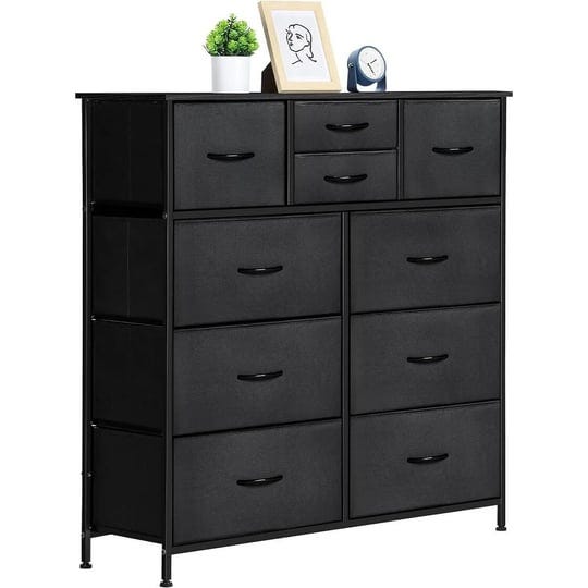 10-drawer-dresser-with-wood-top-black-1