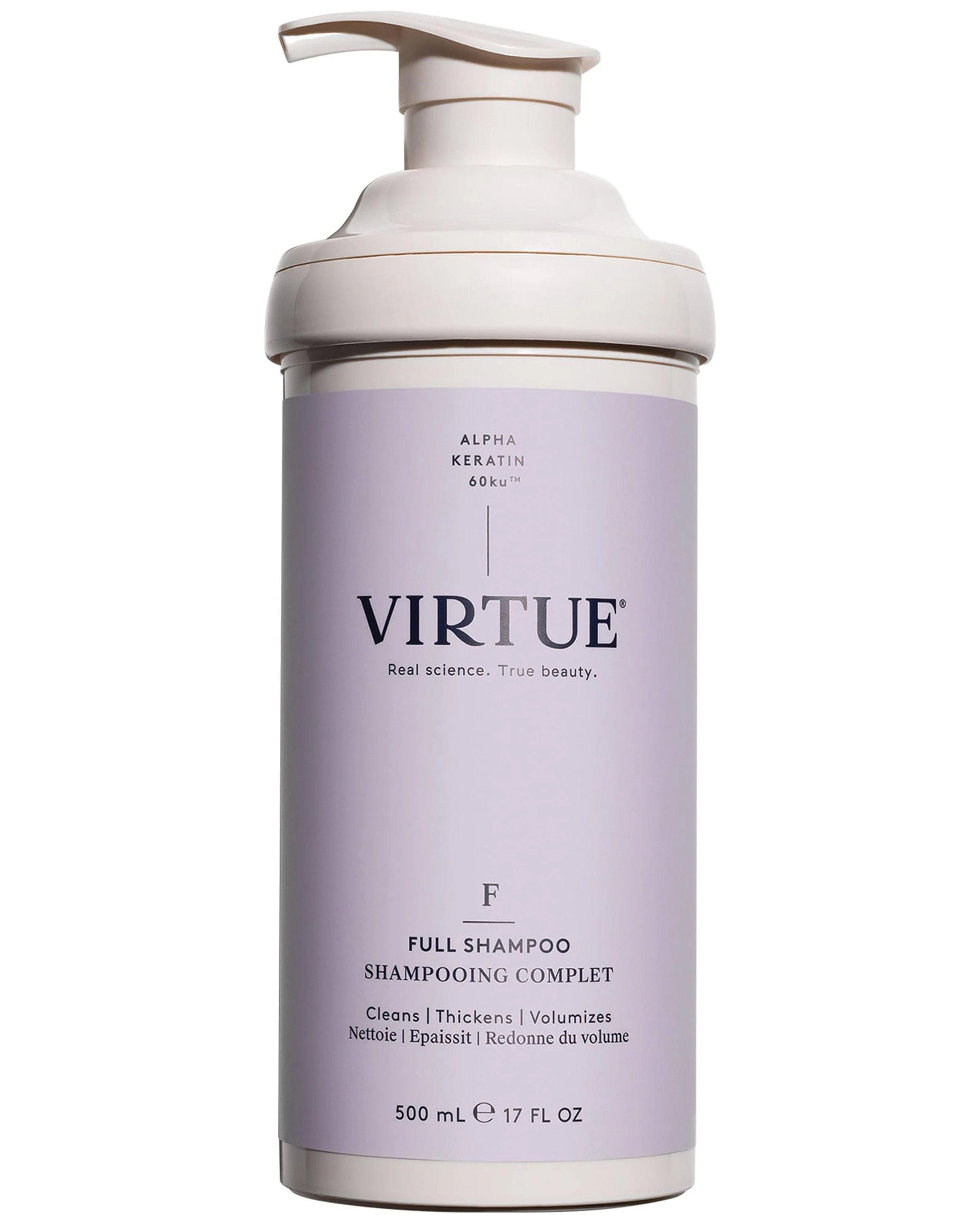 Virtue Full Shampoo: Revitalizing Keratin Infusion for Volume and Shine | Image