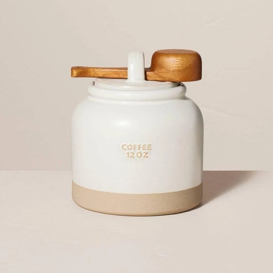 hearth-hand-with-magnolia-12oz-stoneware-crock-coffee-canister-with-scoop-cream-clay-1