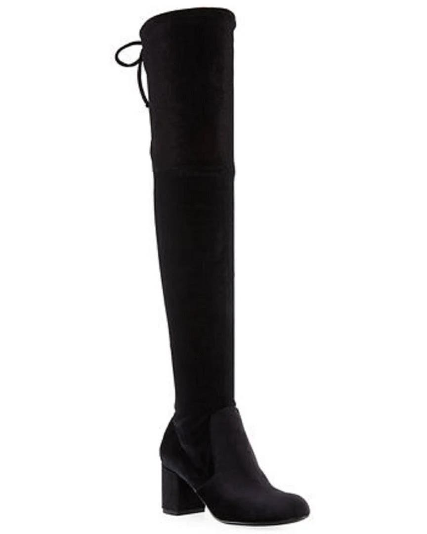 Comfortable Black Over The Knee Boot for Women | Image