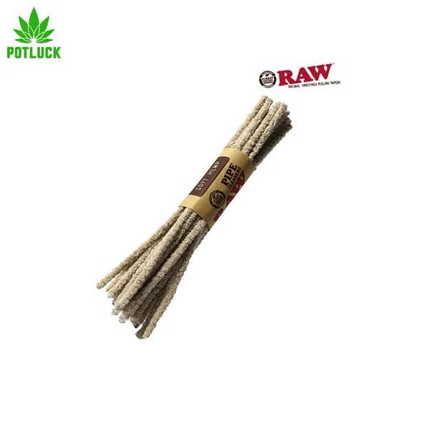 RAW Hemp Pipe Cleaners Bristle for Superior Pipe Cleaning | Image