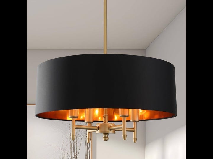 fminlla-black-drum-chandelier-17-75-gold-linen-drum-shade-chandelier-golden-modern-4-lights-drum-cha-1