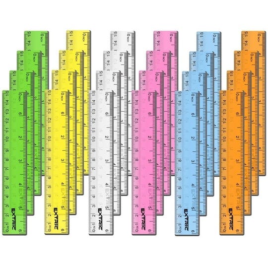 ruler-6-inch-clear-rulers-assorted-colors-24-count-rulers-for-kids-small-ruler-metric-and-inches-rul-1