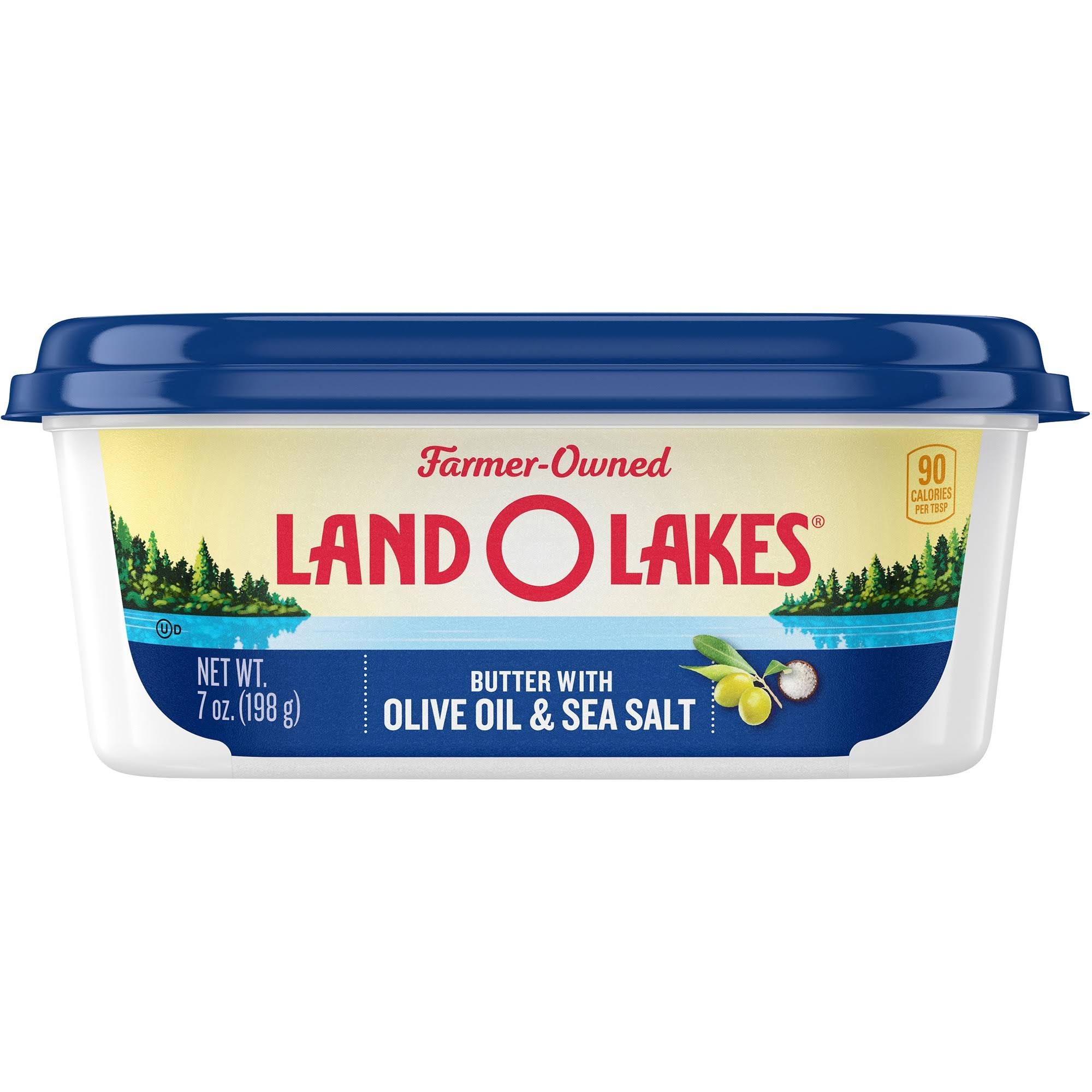 Land O Lakes Olive Oil & Sea Salt Butter - 7 oz | Image