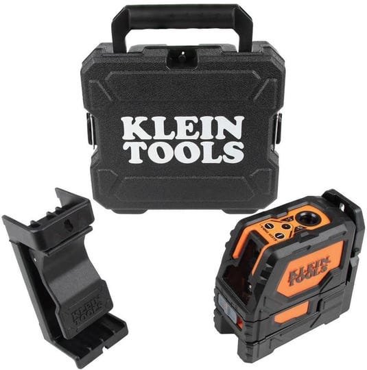 klein-tools-93lclg-laser-level-self-leveling-green-cross-line-red-plumb-spot-1