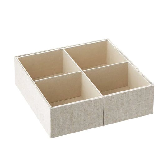 cambridge-6-section-expandable-drawer-organizer-linen-14-1-2-sq-x-4-3-8-h-the-container-store-1