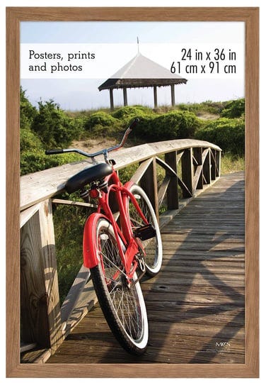 mcs-museum-poster-frame-24-x-36-inch-medium-oak-woodgrain-1