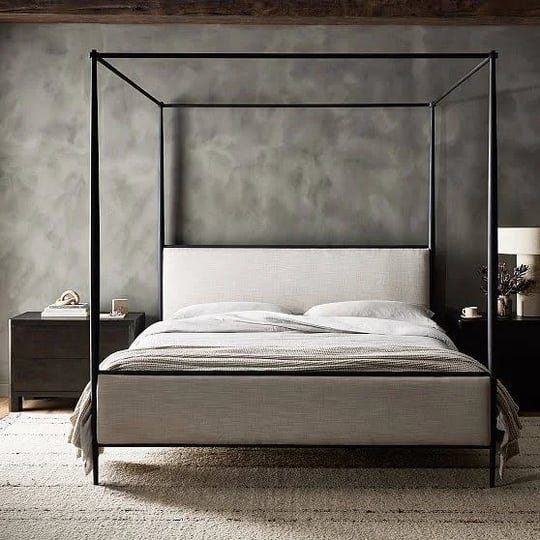 oralie-canopy-bed-savoy-parchment-textured-black-iron-king-west-elm-1