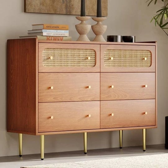 grondin-mid-century-modern-boho-style-6-drawers-double-dresser-dual-chest-of-drawers-with-2-rattan-d-1