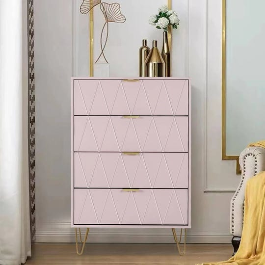 4-drawers-chest-of-dresser-tall-storage-tower-cabinet-with-metal-legs-for-bedroom-living-room-pink-1