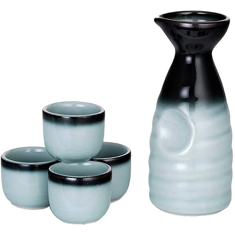 Classic 5-Piece Ceramic Sake Set | Image