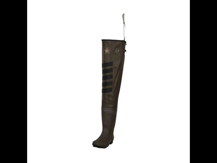 white-river-fly-shop-waterproof-rubber-boot-foot-hip-waders-for-men-brown-9