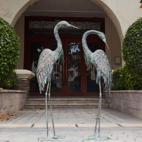 kircust-garden-crane-statues-standing-metal-patina-heron-decoy-outdoor-statue-large-size-bird-yard-a-1