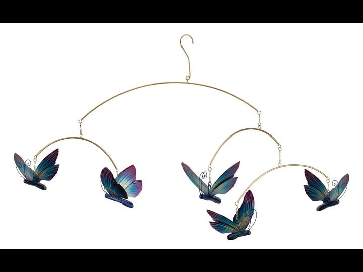 regal-art-gift-metal-hanging-mobile-butterfly-1