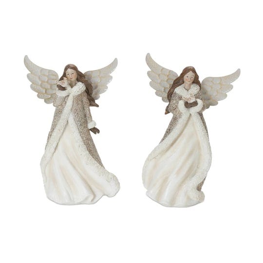 melrose-winter-angel-figurine-with-bird-accent-set-of-2-1