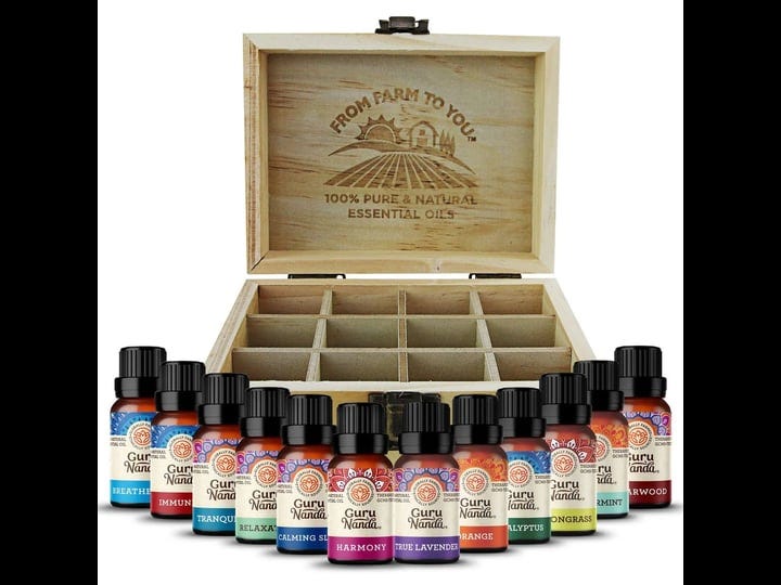 guru-nanda-essential-oil-blends-with-wooden-storage-box-set-of-12-various-scents-10ml-1