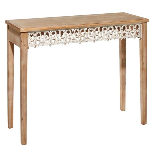 decmode-32-inch-x-40-inch-brown-wood-farmhouse-console-table-size-xl-1